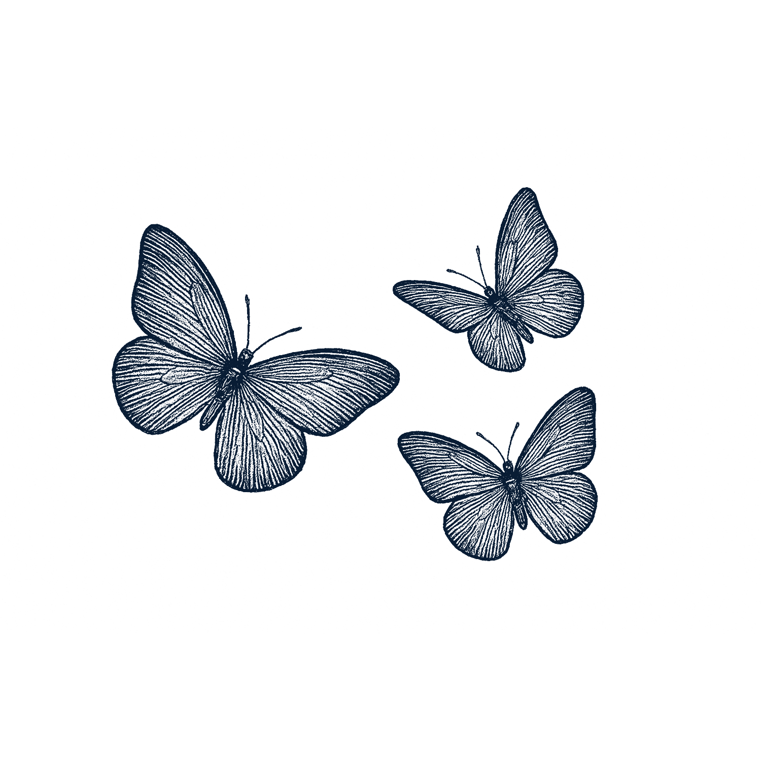 Linocut Butterflies